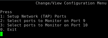 Config Menu