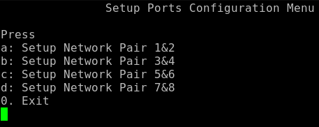 Setup Ports